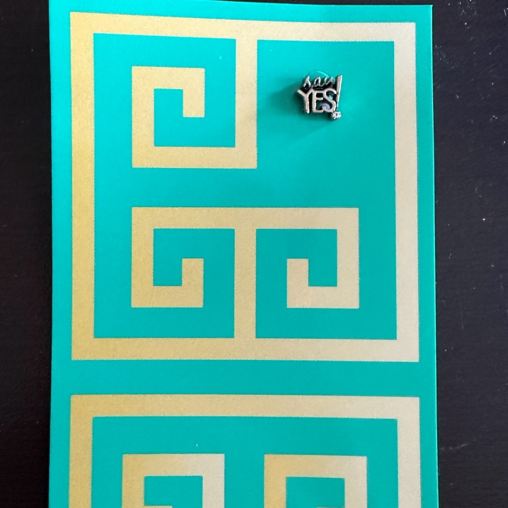 Origami Owl Charm. Say Yes!